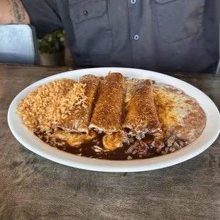 Carne Asada Enchiladas