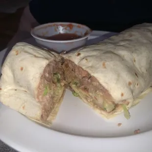 Carne Asada burrito