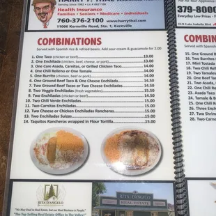 menu, sushi and sashimi