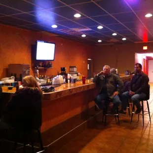 The bar