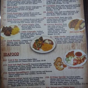 Menu Page 3
