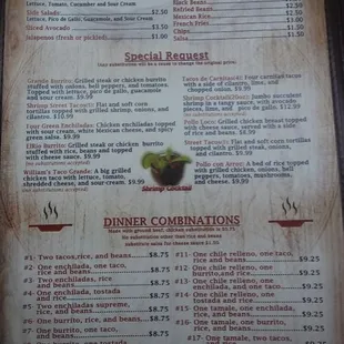 Menu Page 2