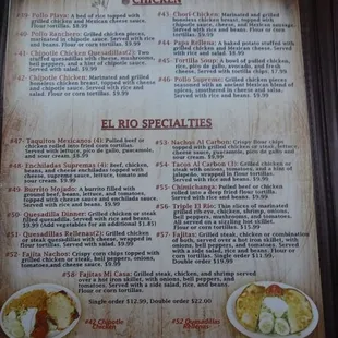 Menu Page 4