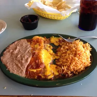 See greasy enchiladas