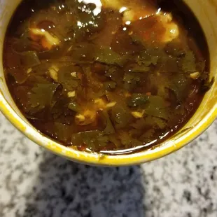 Chicken tortilla soup