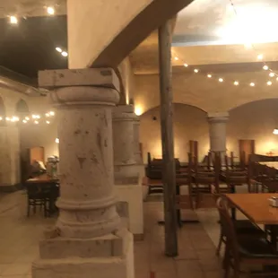 Seating area with amazing ambiance