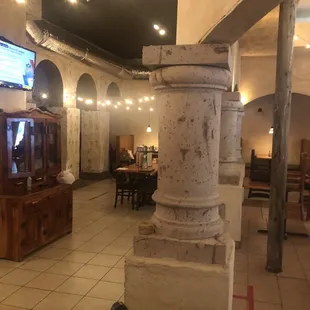 the inside of the restaurant