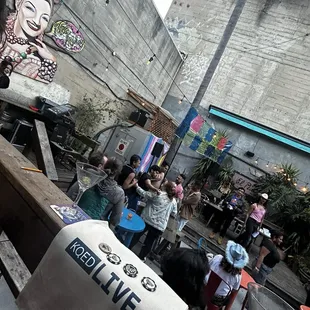 KQED trivia night at El Rio dive bar