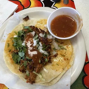 Mexican Taco W/ Al pastor