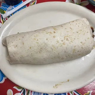 Shrimp Fajita Burrito