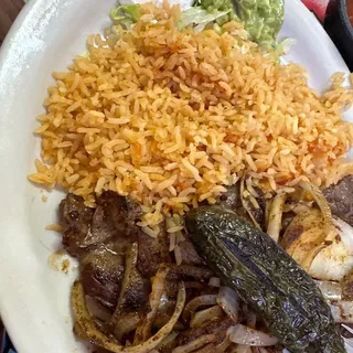 Bistec Encebollado