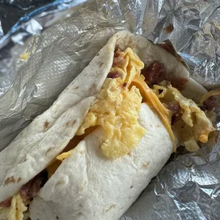 Bacon egg and cheese