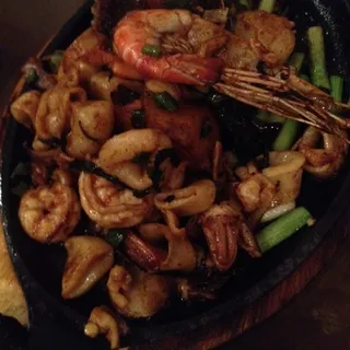 Mariscos a la Parrilla