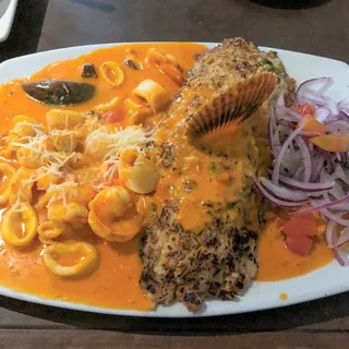 Tacu Tacu de Mariscos