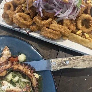 Pulpo al Olivo