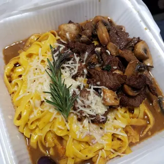 Fettuccine a la Huancaina
