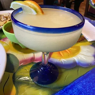 Classic frozen Margarita!  Yum!