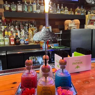 Had an amazing night trying the patroncitas very strong with great flavor best part that you get to try all in one