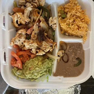 Chicken Fajita Plate