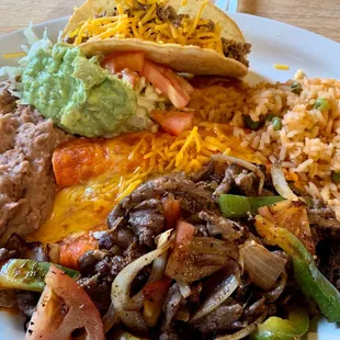 Soft Beef Fajita Tacos