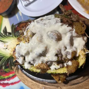 Pineapple fajita