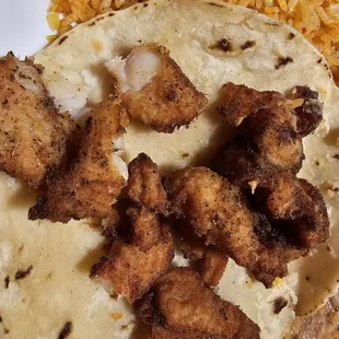 Horrible fish tacos.