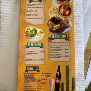 Soups-child's Plates-Beverages