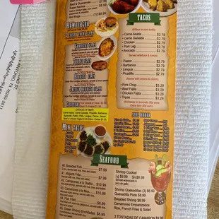 Appetizers-Tacos-Seafood