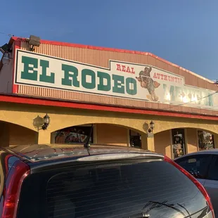 Outside shot of restaurant