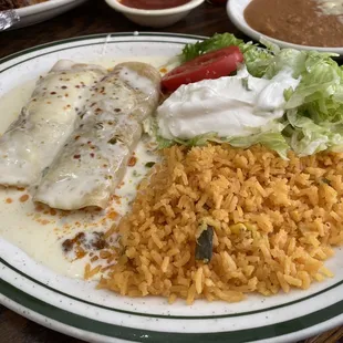 Enchiladas Blancas