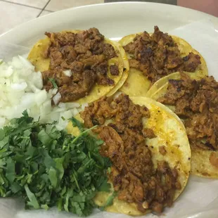 Pastor mini tacos