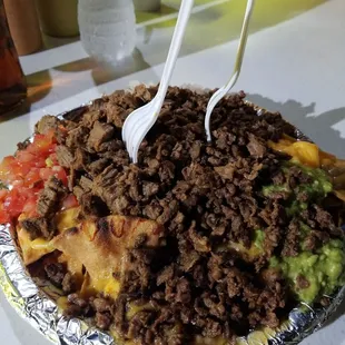 Pancho...half bistec and fajita