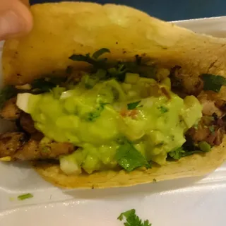 Pollo Asado Taco