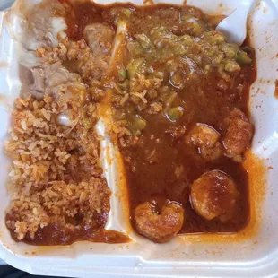 Camarones a la diabla