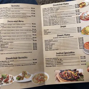 menu, sushi and sashimi