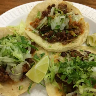 Adobada and tripas... Oh yummy homemade tortillas