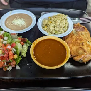 Chile relleno plate