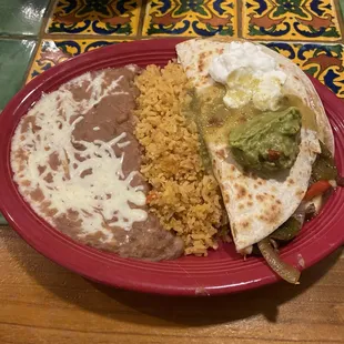 Beef Fajita Quesadilla