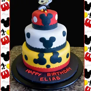 PASTELE DE MICKEY MAUSE