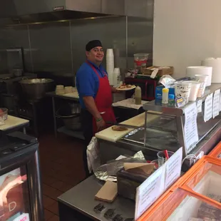 interior, sushi and sashimi