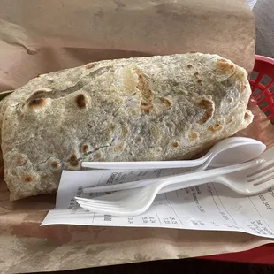 Carne Asada Burrito