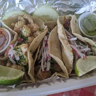 Tacos! Pro-tip: ask for handmade tortillas; worth the surcharge.