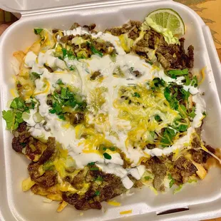 Carne asada fries