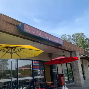 Outside