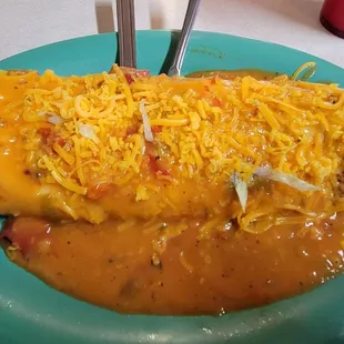 Burrito carne adovada