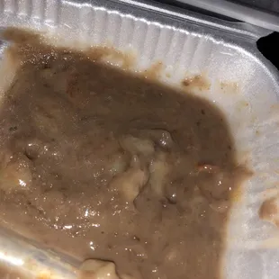 Nasty runny refried beans