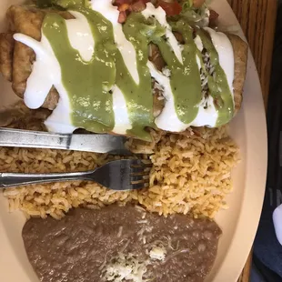 Beef Chimichanga (6/29/19)