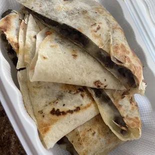 Carne asada quesadilla