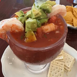 Cóctel de camarones