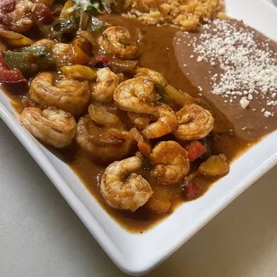 Camarones rancheros yummy